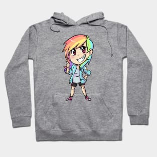 Chibi Rainbow Dash Hoodie